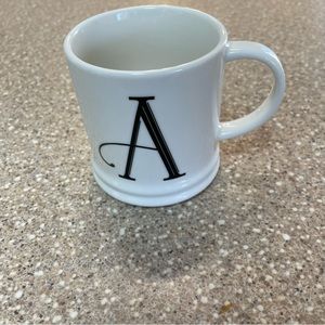 A Initial Coffee/Tea Mug